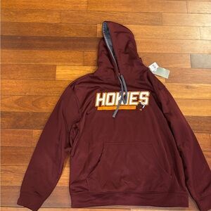Pro Edge Maroon Hoodie with Logo